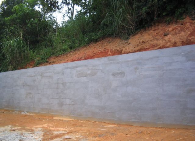 Muros de contenção de solo